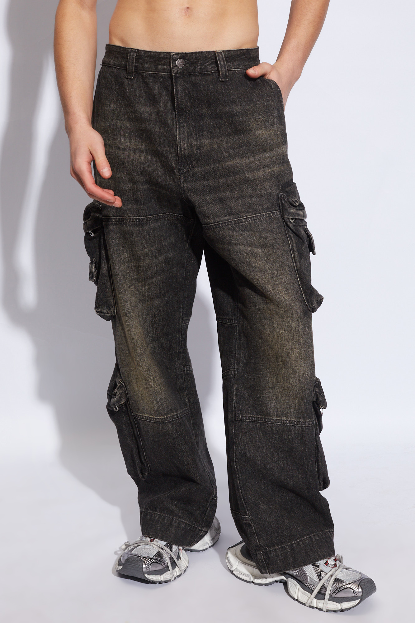 Diesel clearance cargo jeans